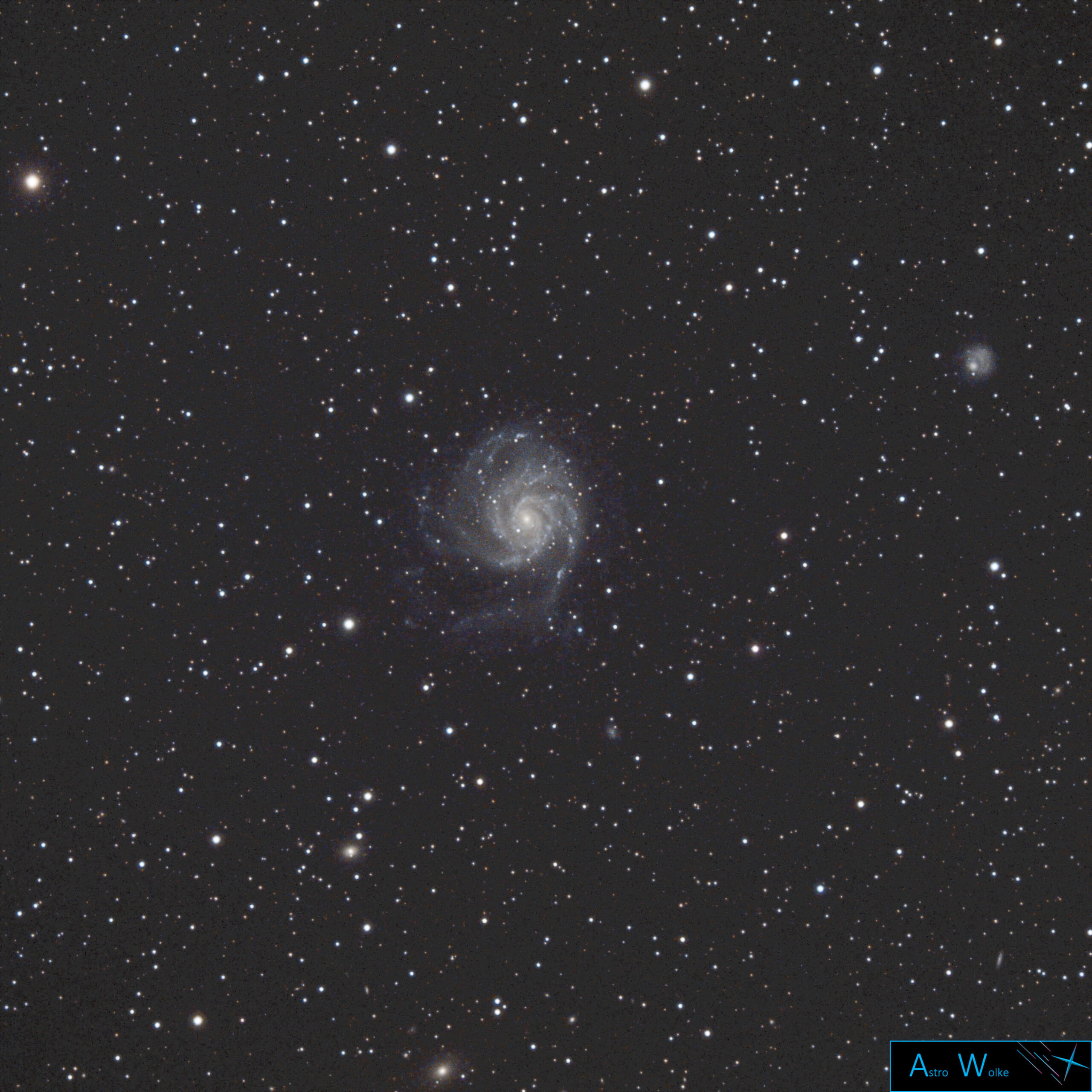 M 101 – Feuerrad Galaxie