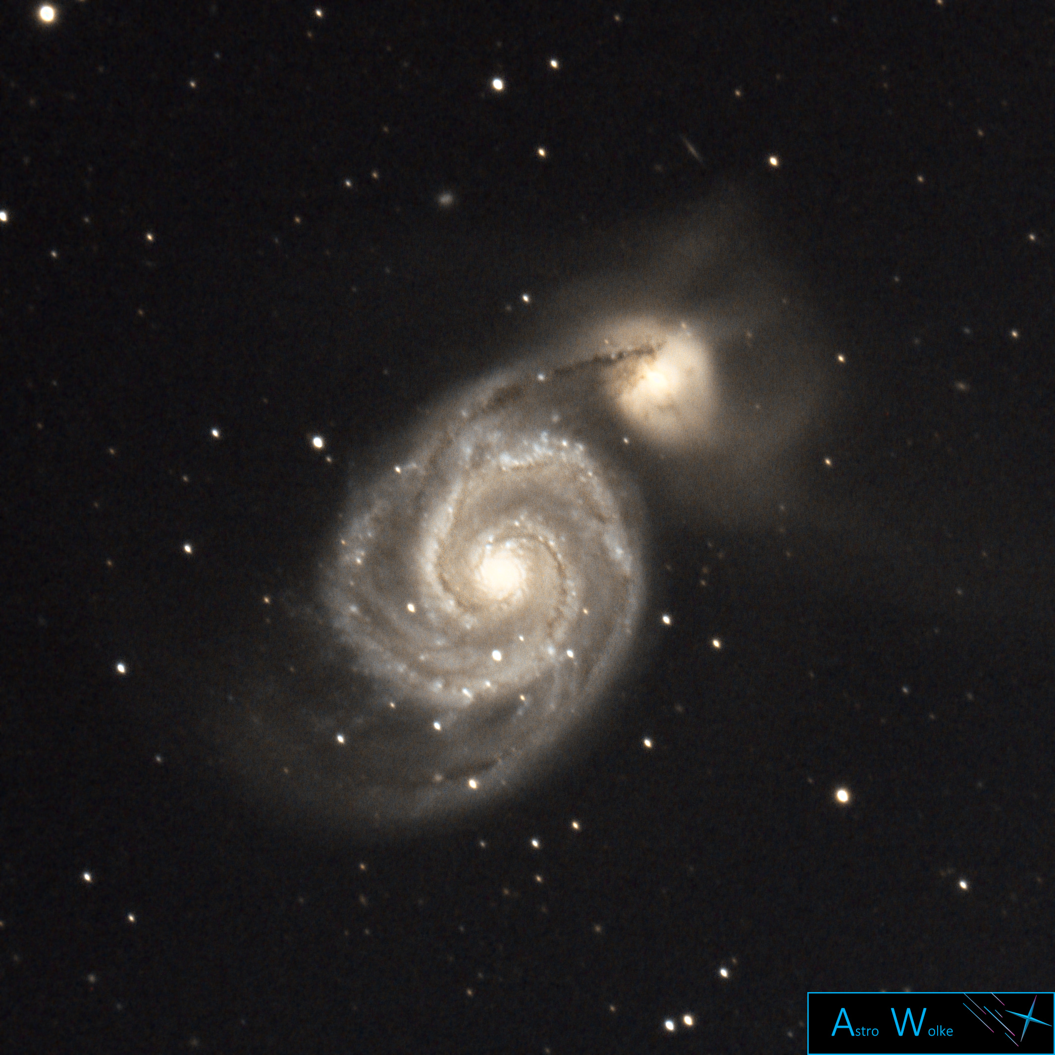 M51 - Whirlpool Galaxie