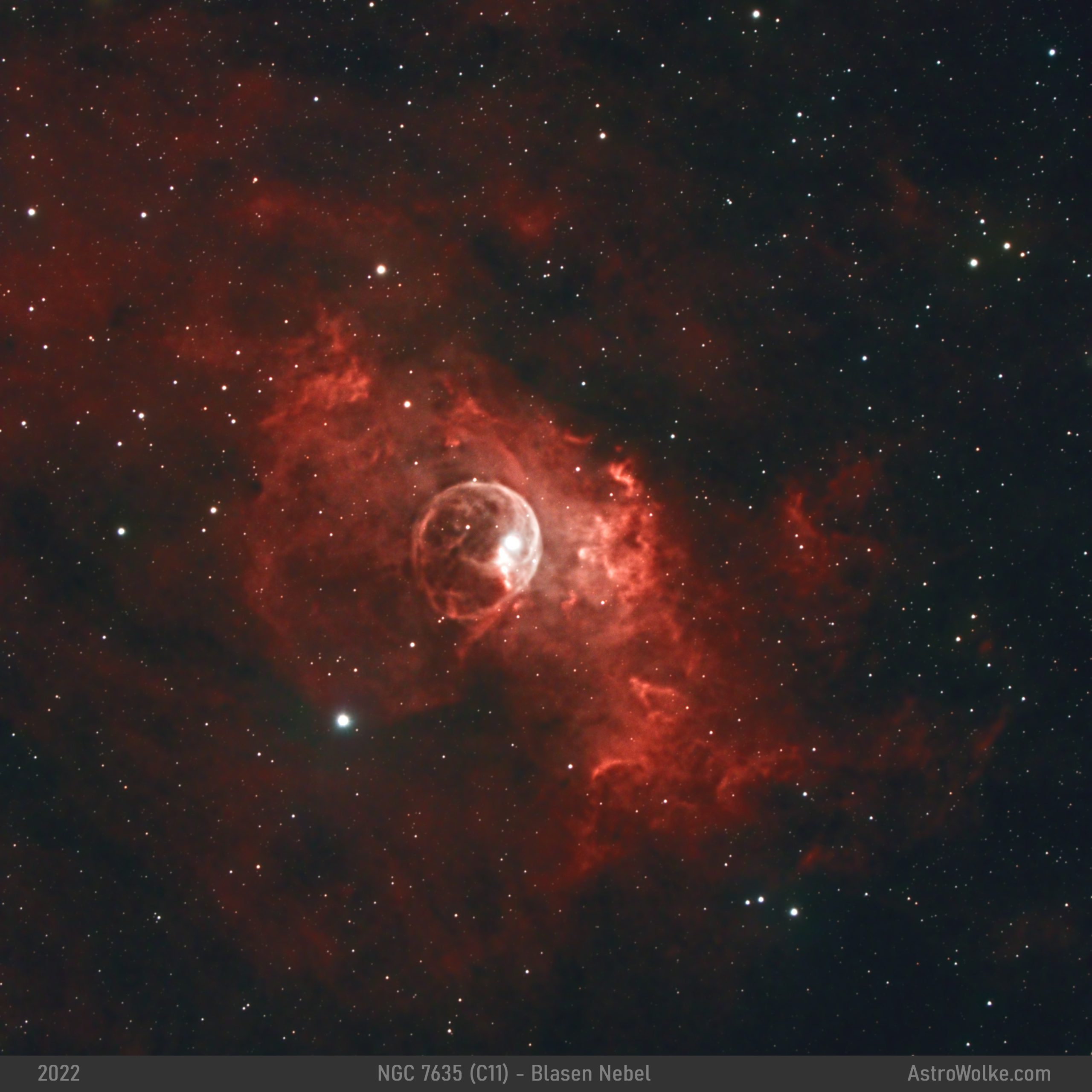 NGC 7635 - Blasennebel