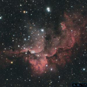 NGC 7380 - Zauberernebel