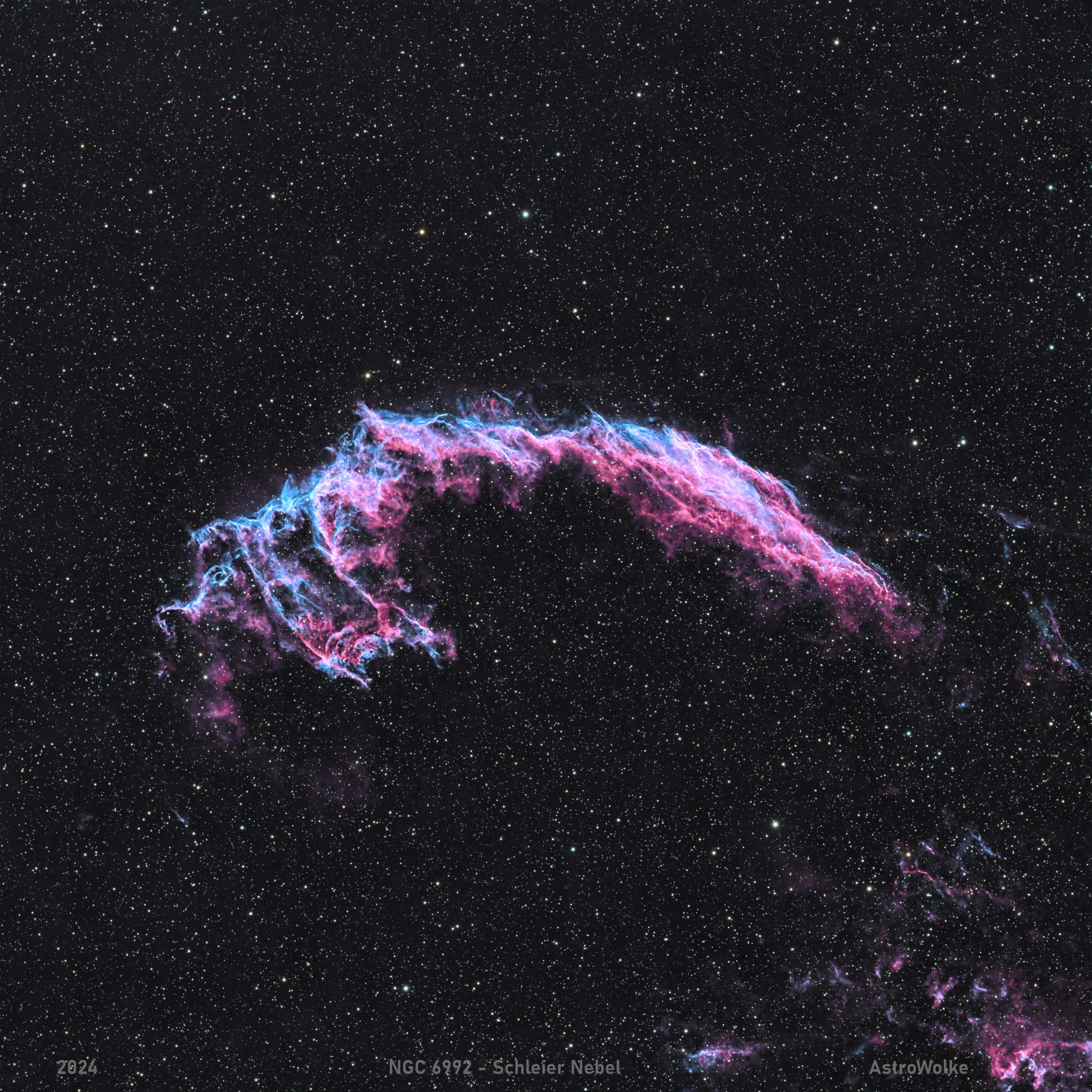 NGC 6992 – Schleier Nebel