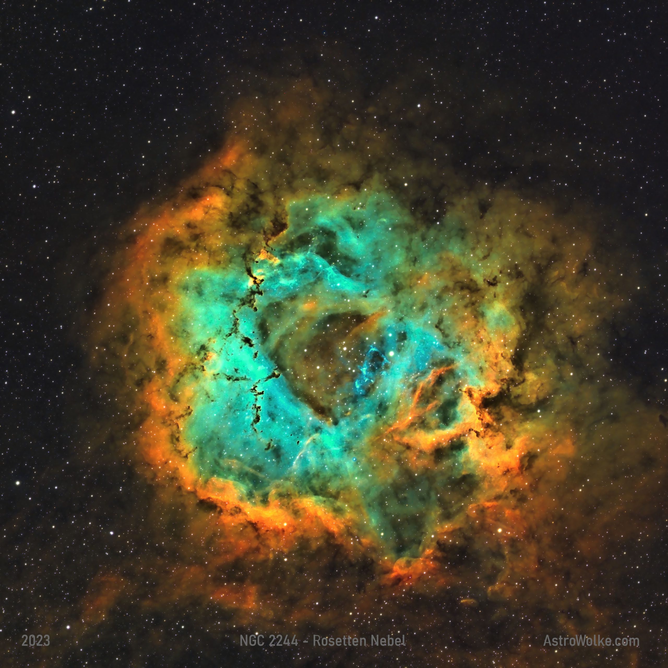 NGC 2244 – Rosetten Nebel