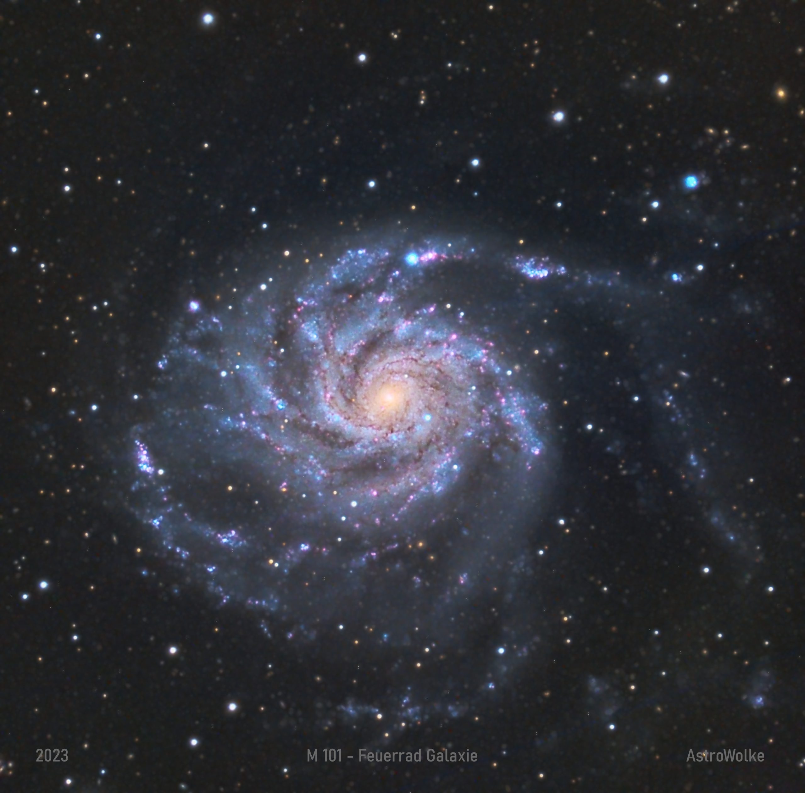 M 101 – Pinwheel Galaxy