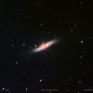 M 82 - Zigarrengalaxie