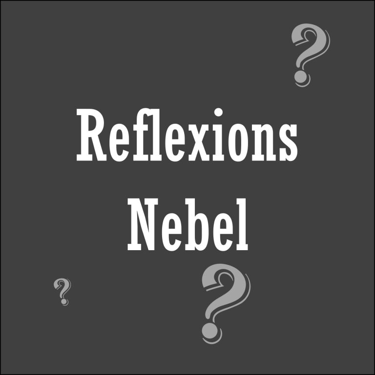 Wissenshappen - Refelxions Nebel